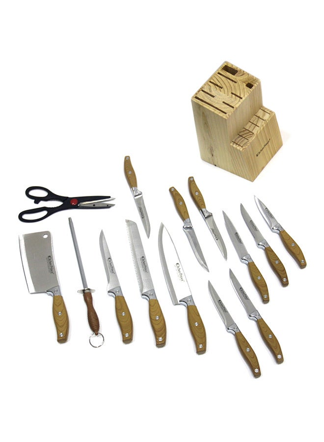 Kitchen Prince 15-Piece Kitchen Knife Set - Image 2