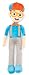 Jay Franco Plusg Pillow Buddy Super Soft Polyester Microfiber Blippi 24 Inches - Image 3
