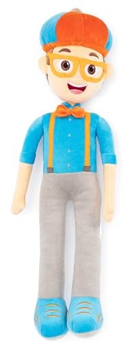 Jay Franco Plusg Pillow Buddy Super Soft Polyester Microfiber Blippi 24 Inches - Image 1