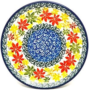 Polish Pottery Gallery Polish Pottery Plate  Bread  Butter 6 14  Maple Harvest - Image 1