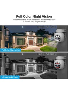 Crony SH047 Srihome APP 4MP Full-color night vision WiFi Camera  - Image 3