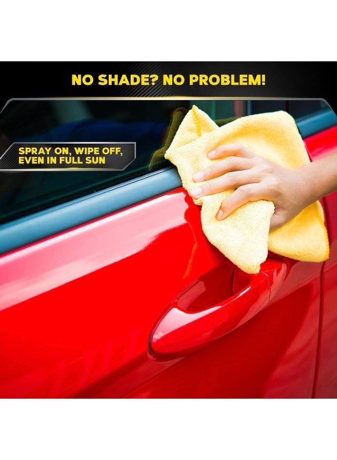 Meguiar's Meguiar's G7716 Gold Class Carnauba Quik Wax, Special Blend for Richness and Shine, Clear Coat Safe Meguiar's Quik Wax, Spray that Leaves Lasting Results without Residue, 16 Oz Containe - Image 5