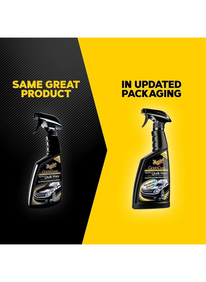Meguiar's Meguiar's G7716 Gold Class Carnauba Quik Wax, Special Blend for Richness and Shine, Clear Coat Safe Meguiar's Quik Wax, Spray that Leaves Lasting Results without Residue, 16 Oz Containe - Image 2