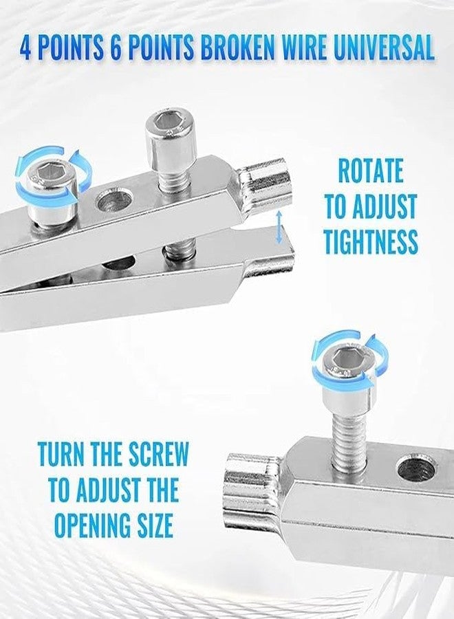 KD ZONE Broken Pipe Extractor Tool – Adjustable Damaged Faucet & Screw Remover Kit – Universal Easy Out Tool for 1/2 Inch and 3/4 Inch Water Pipes – Heavy Duty Plumbing Repair with Hex Key - Image 3