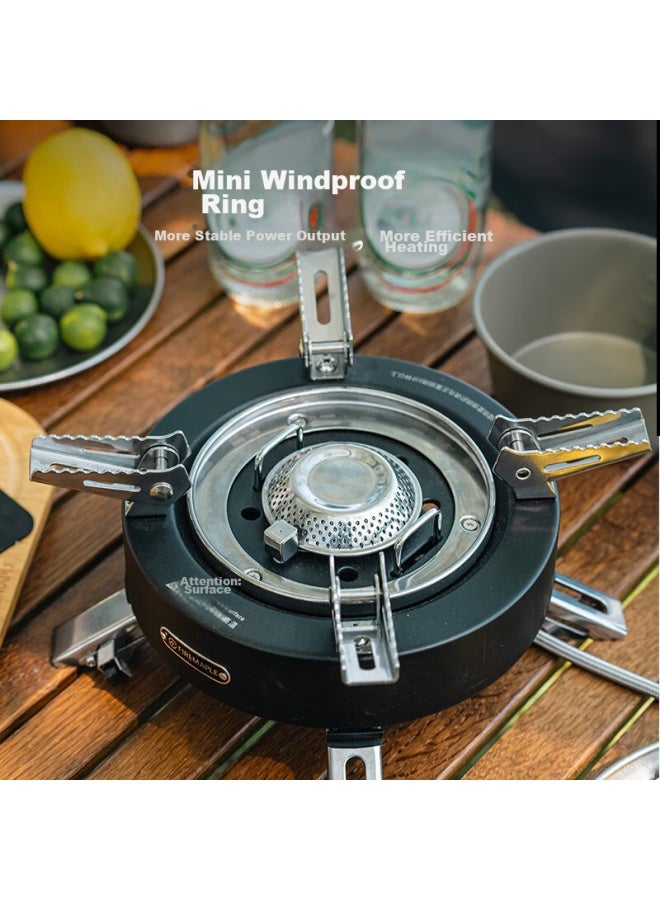 Fire-maple Qingtian 2 Split Gas Stove, Outdoor Cooking Equipment, Camping Gear, Portable Gas Cartridge Stove, High-power Intense Flame Burner - Image 4