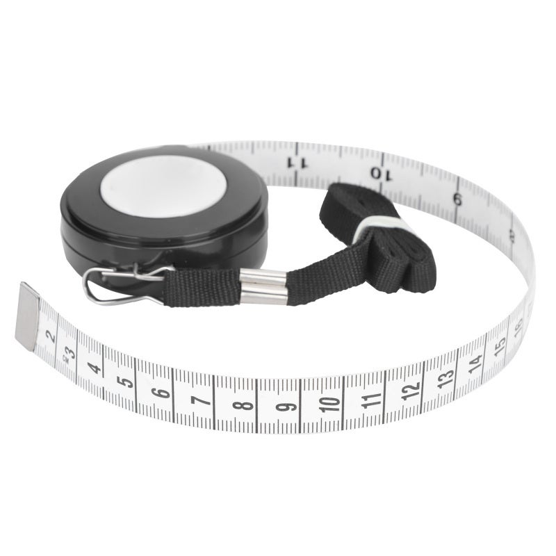 Retractable Body Tape Measure 2-Sided Accurate Inch Centimeter Scale - Non-Stretch Soft Plastic Portable Measuring Tape for Fitness Sewing Waist Arms - Image 3