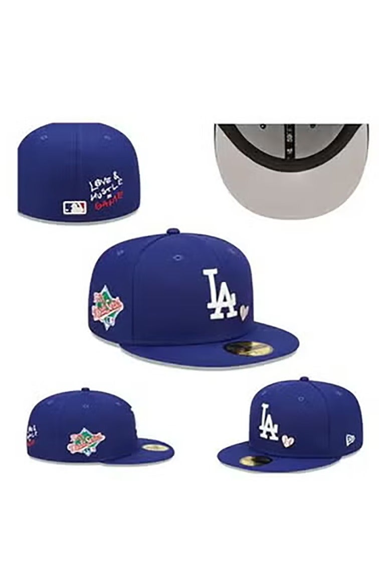 New Era Los Angeles Dodgers - Themed Baseball Cap with Love Heart & Event Element Decorations-60.6cm