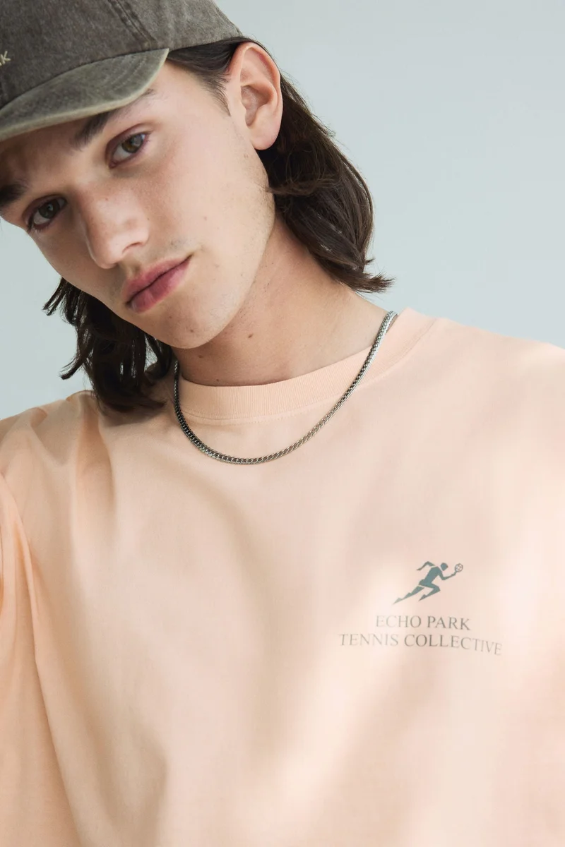 H&M Relaxed Fit Cotton T-shirt