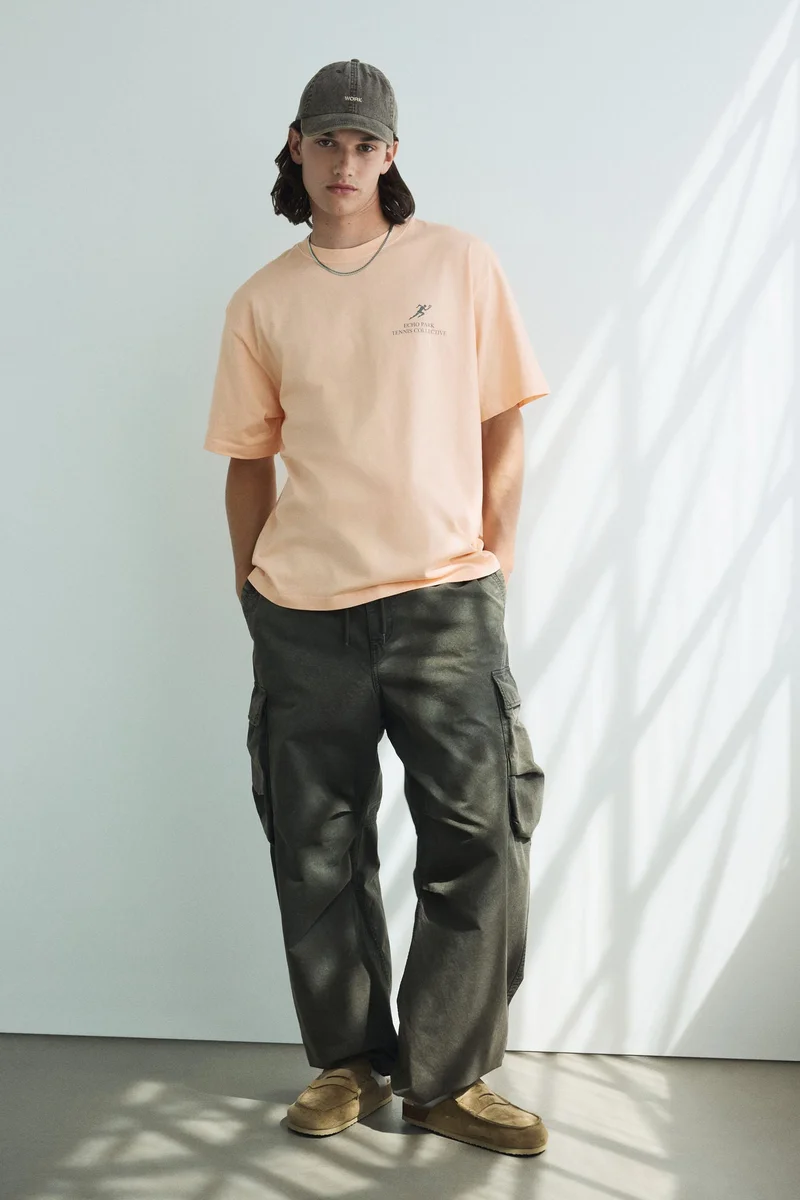 H&M Relaxed Fit Cotton T-shirt