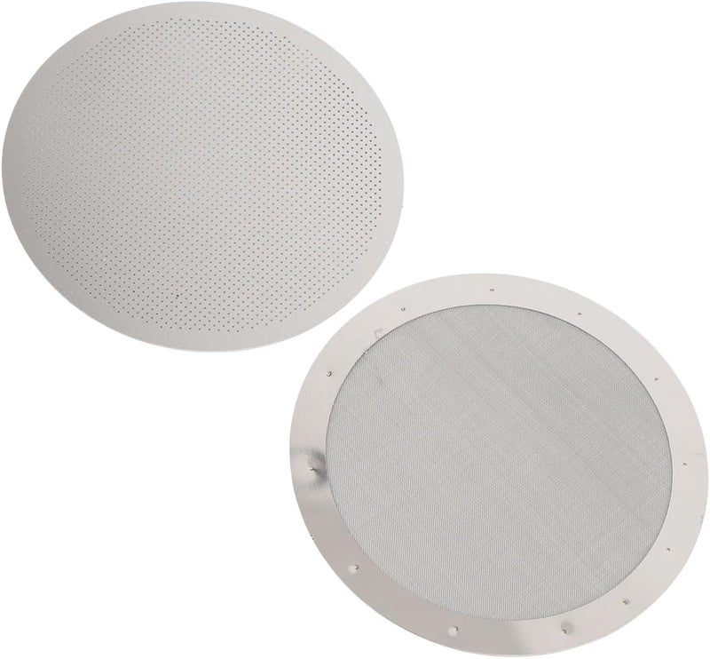 LiebeWH Stainless Steel Coffee Filter Disk, Reusable Mesh Coffee Filter for French Press, 2.4 Inch Round Maker Accessory for Smooth Rich Flavor (No Papers) - Image 3
