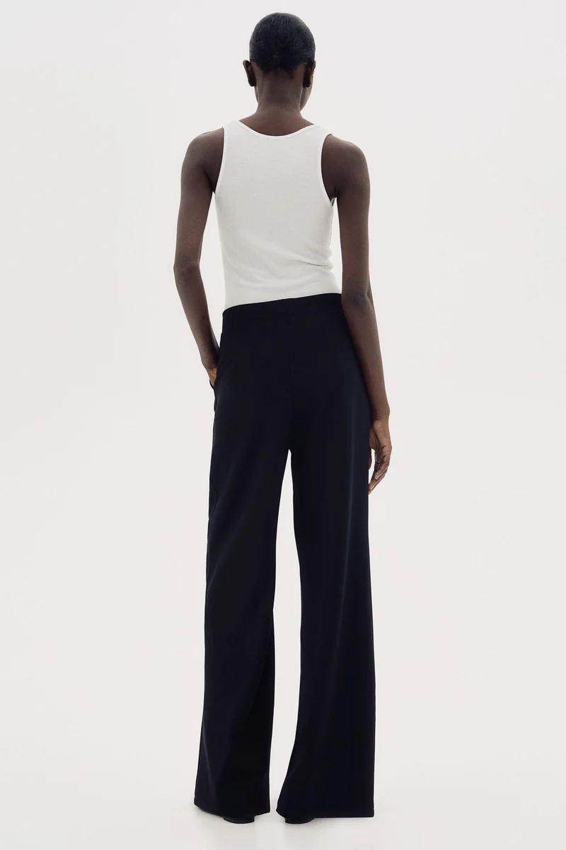 H&M High-Waisted Tailored Trousers