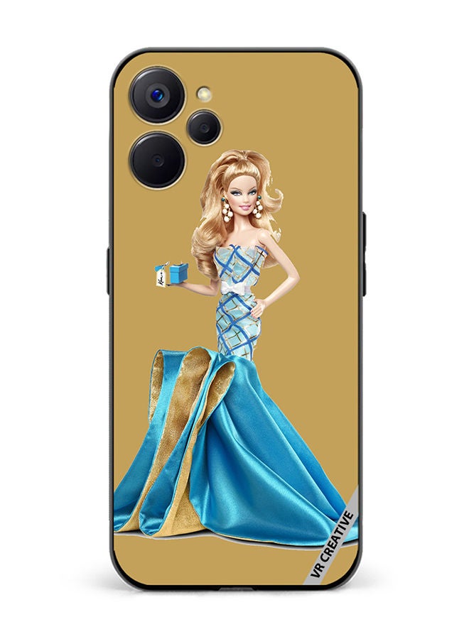 VR CREATIVE Protective Case Cover For Realme 10 5G Grown Design Multicolour - Image 1