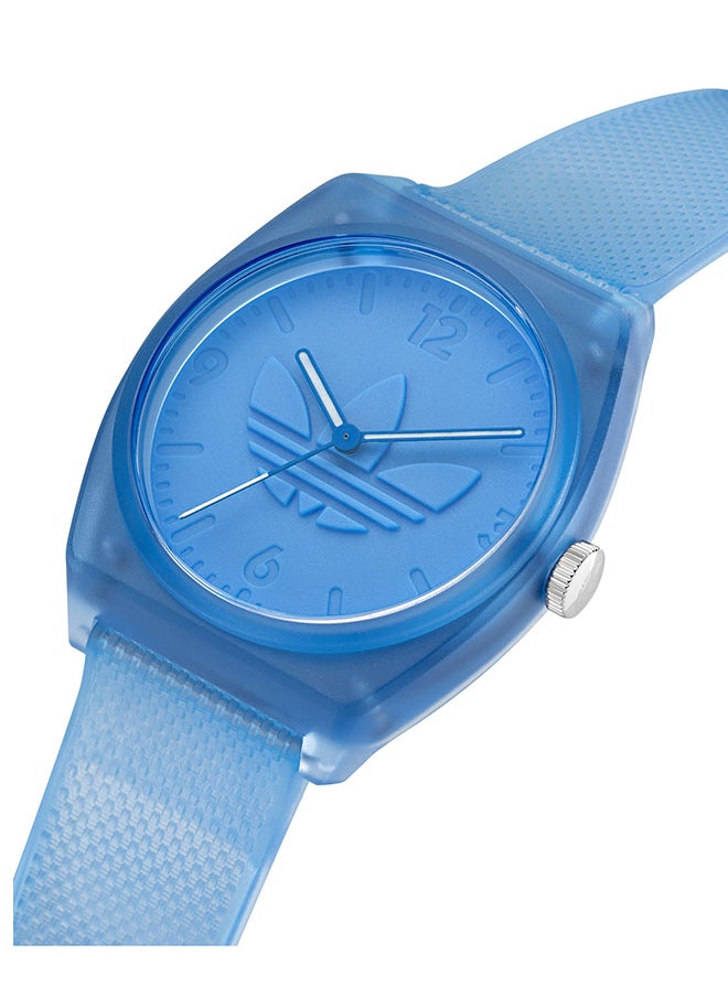 Adidas - ساعة يد انالوج دائرية الشكل من الراتنج للجنسين AOST22031 - 38 ملم - Image 1
