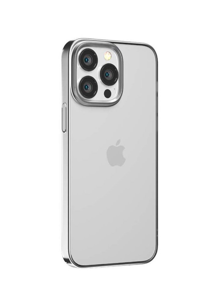 devia - Devia Back Cover Glimmer Series Magnetic Case (PC)  for iPhone 14 Plus (6.7) - Silver - Image 1