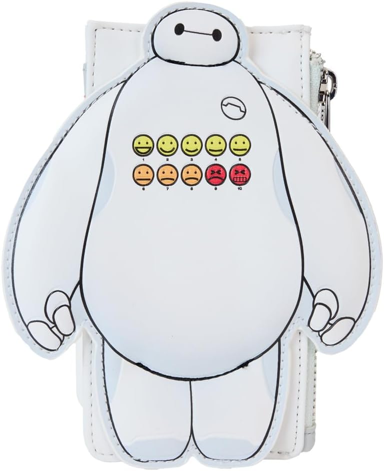 Loungefly Loungefly Disney Big Hero 6 10th Anniversary Baymax Pain Scale Large Cardholder - Image 1