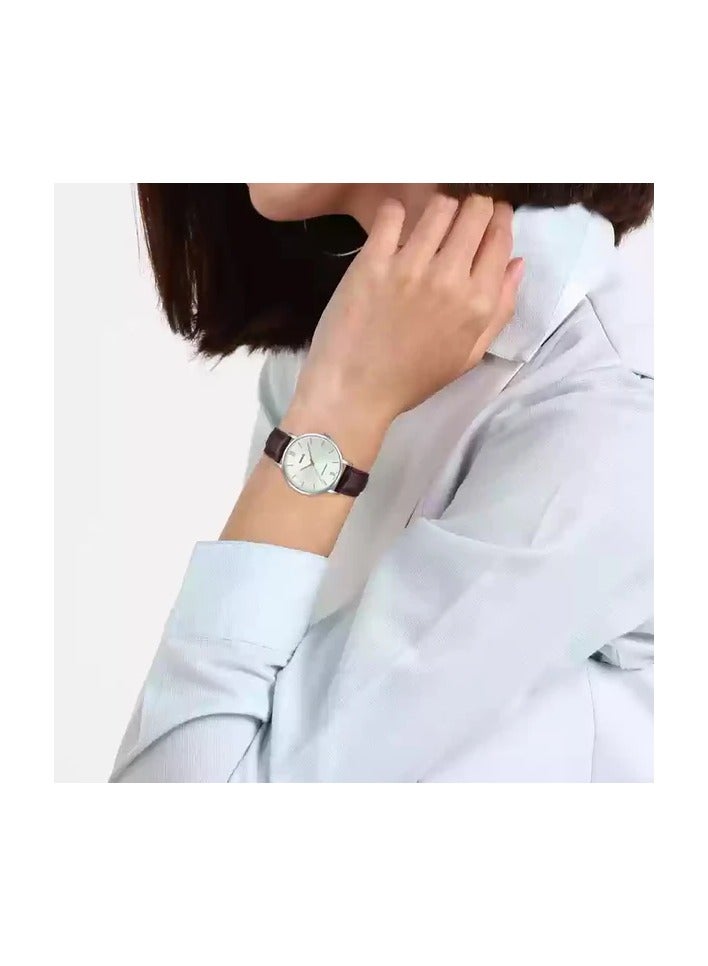 كاسيو Casio Women's Quartz Watch, Analog Display and Stainless Steel Strap LTP-VT01L-7B2UDF - Image 4