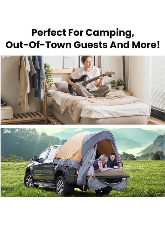 Ominii - Double Air Mattress, Portable Inflatable Bed with Built-in Pump, One-Button Quick Automatic Inflation/Deflation, Ideal for Home or Outdoor Travel Camping - Image 1
