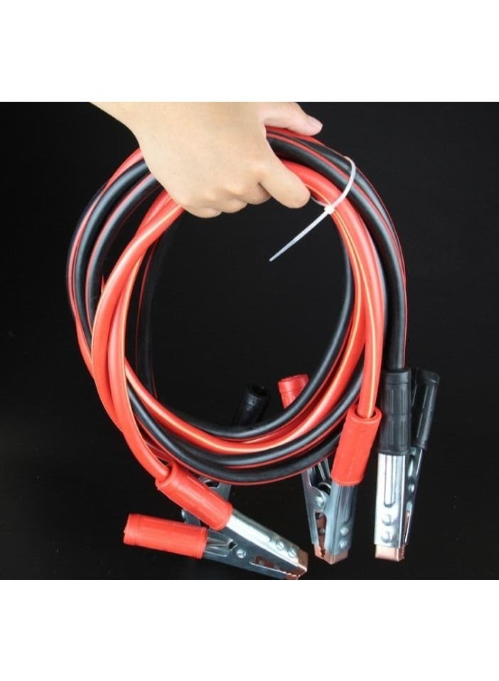 كابل بطارية سيارة 2000 أمبير – كابل قوي جدًا بمشابك نحاسية لتشغيل البطارية - Image 3