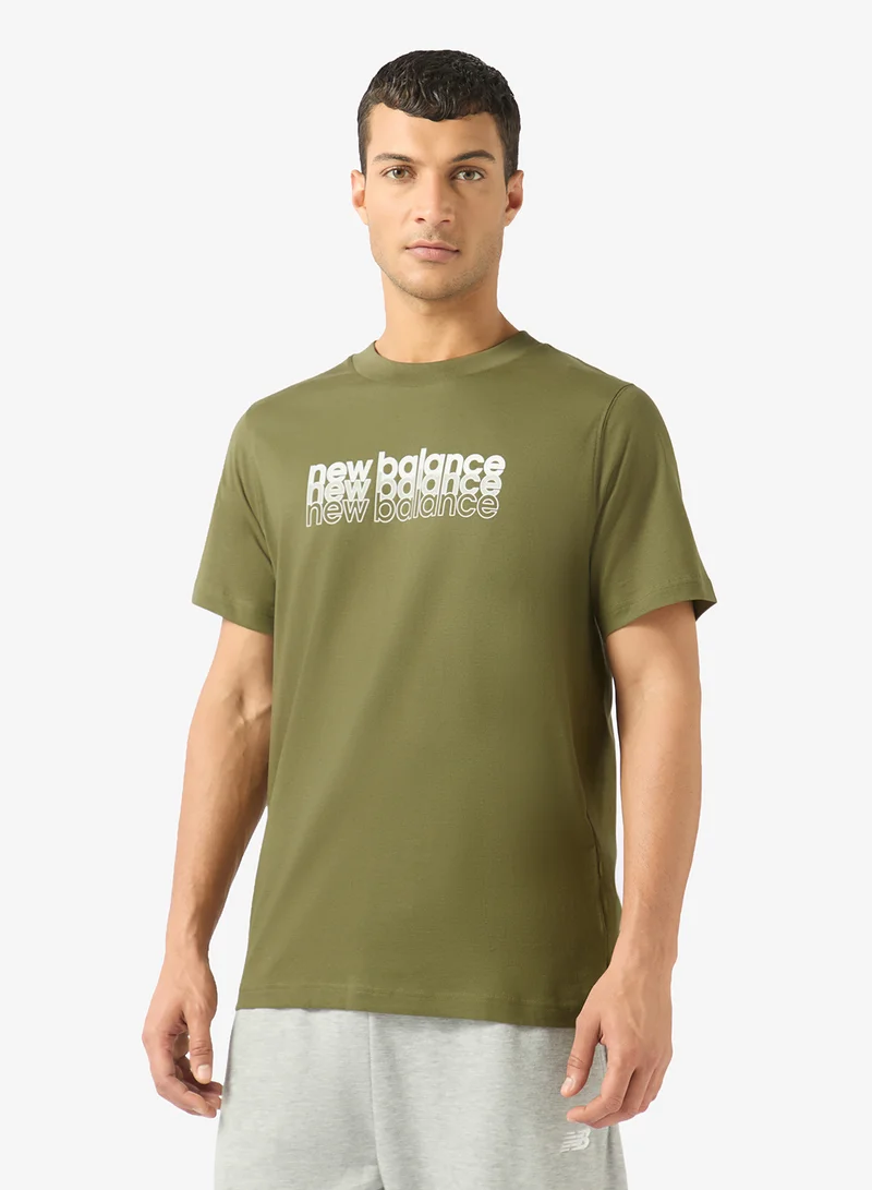 Layered Brand Read Relaxed T-Shirt