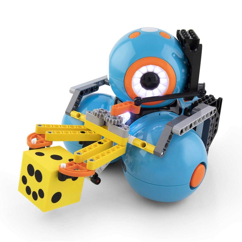 Wonder Workshop ورشة العجائب – مجموعة القبضة لروبوت داش للأطفال 6+ – تطبيق STEM برمجة مجاني – تصور كودك، متعدد الألوان - Image 2