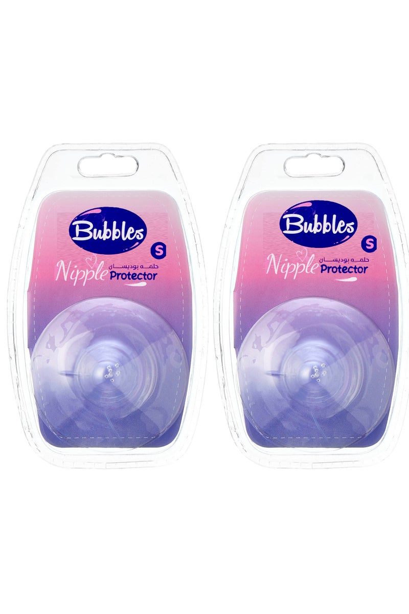 بابلز واقي حلمة الأم ، قطعتان