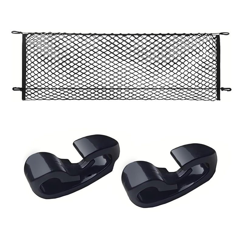Trunk Cargo Net Compatible with Chevy Tahoe 2015 2016 2017 2018 2019 2020 2021 2022 2023 2024 2025