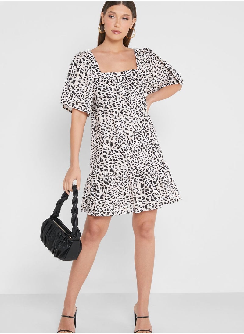 Animal Print Dress