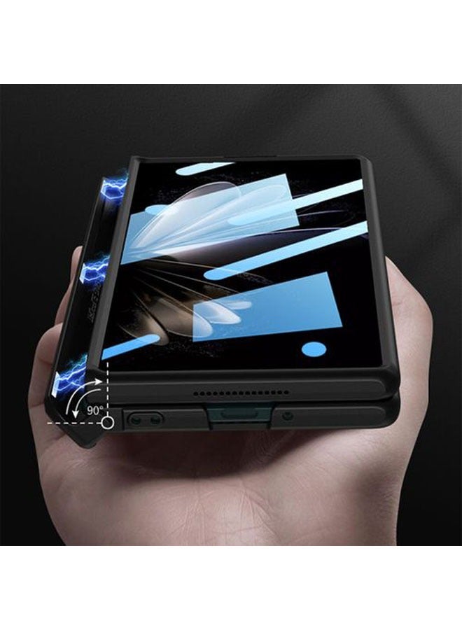 general The case is compatible with Xiaomi Mix Fold 2 with magnetic hinge protection, built-in screen protector and stand, PU leather phone case for Xiaomi Mix Fold 2 - Image 3