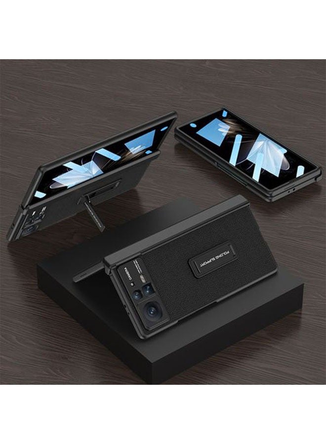 general The case is compatible with Xiaomi Mix Fold 2 with magnetic hinge protection, built-in screen protector and stand, PU leather phone case for Xiaomi Mix Fold 2 - Image 2