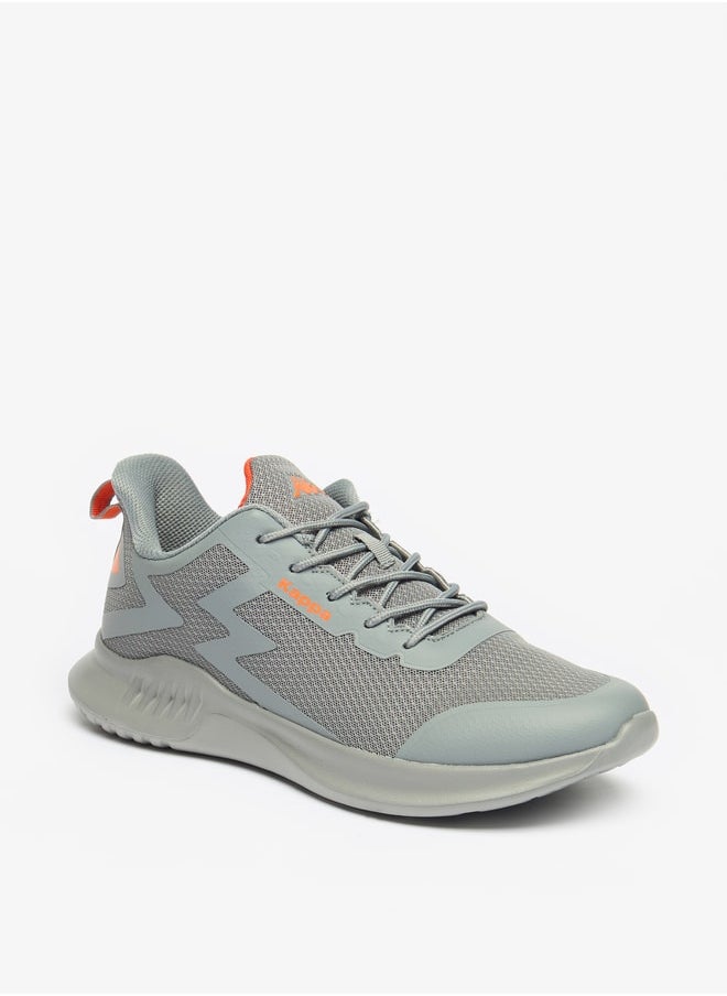 Kappa - Men's Textured Lace-Up Sports Shoes with Cushioning - Image 1
