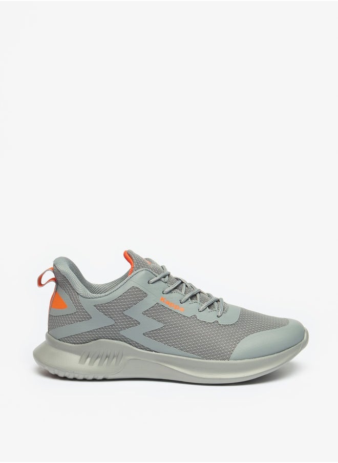 Kappa - Men's Textured Lace-Up Sports Shoes with Cushioning - Image 1