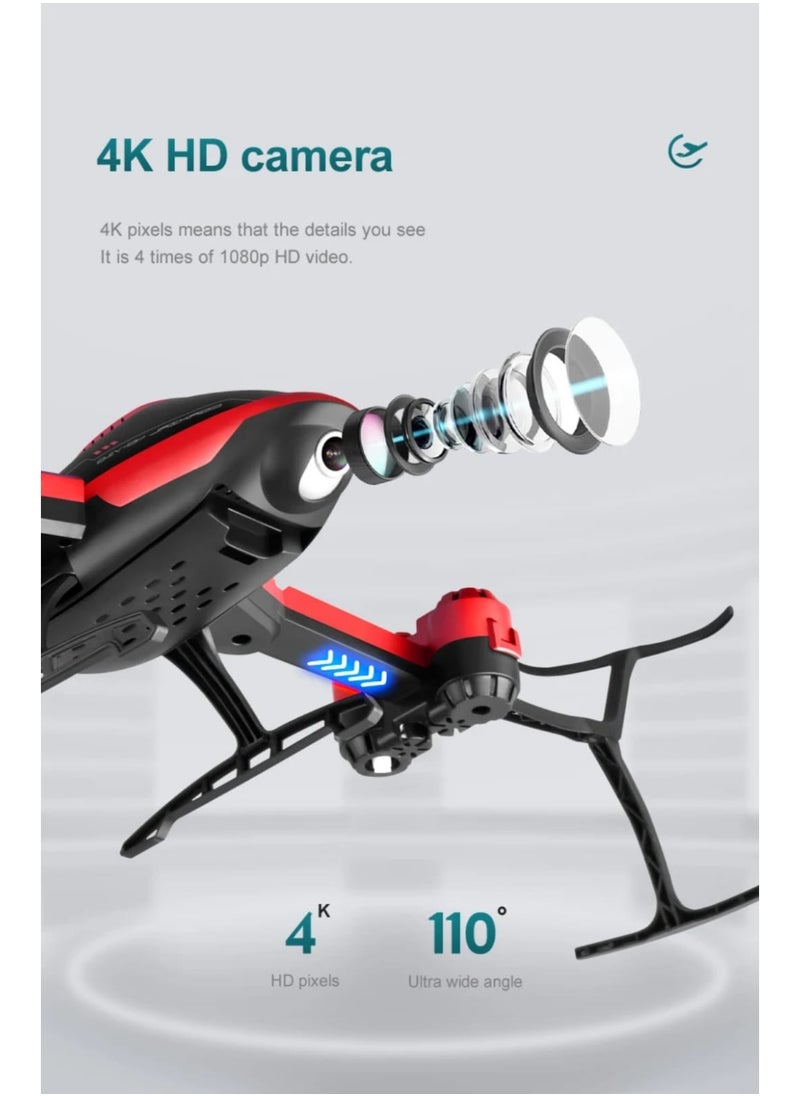 4-Propeller Smart Drone with Obstacle Avoidance Function - AGILE Model for Kids 14+  - Image 5