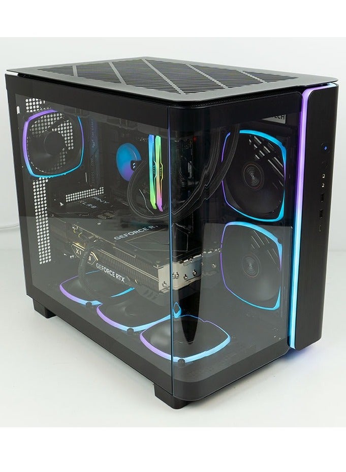 NANOTECH NANOTECH XenoForce Gaming PC - AMD Ryzen 7 9800X3D AM5 Processor, DDR5 32GB (2*16) Ram, 2TB Gen 4.0*4 NVMe M.2 SSD, NVIDIA GeForce RTX 5080 16GB GDDR7 Graphics Card, 3 Fan AIO Liquid Cooler, 850W 80 Plus Power Supply, Windows 11 Pro | Wi-Fi - Image 2
