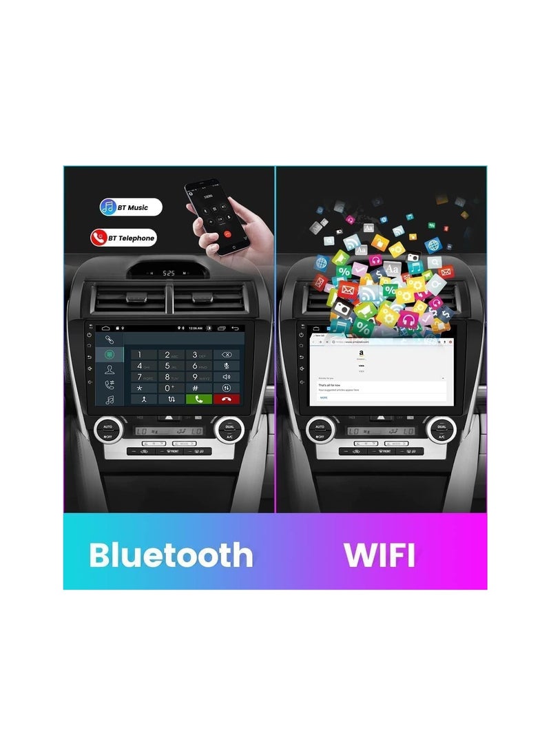 SHEZA STAR - Android Screen For Toyota Camry 2012 2013 2014 2015 2016 2GB RAM 32 GB ROM Support Apple Carplay 10 Inch Full Touch IPS Screen Player with Backup Camera Included - Image 1