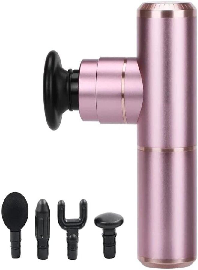 Elitetech Pro Deep Tissue Percussion Portable Muscle Pink Massager - Image 1