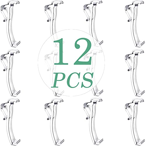 Takngjd 2.5 Inch Valance Clips for Horizontal Blind Valance (12 Pieces) - Image 2