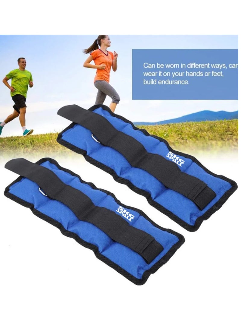 Spall Ankle And Wrist Weight Fully Adjustable Strap For Women Men Kids Weighted Ankle Fitness Workout Walking Running Jogging Exercise Gym - Image 2