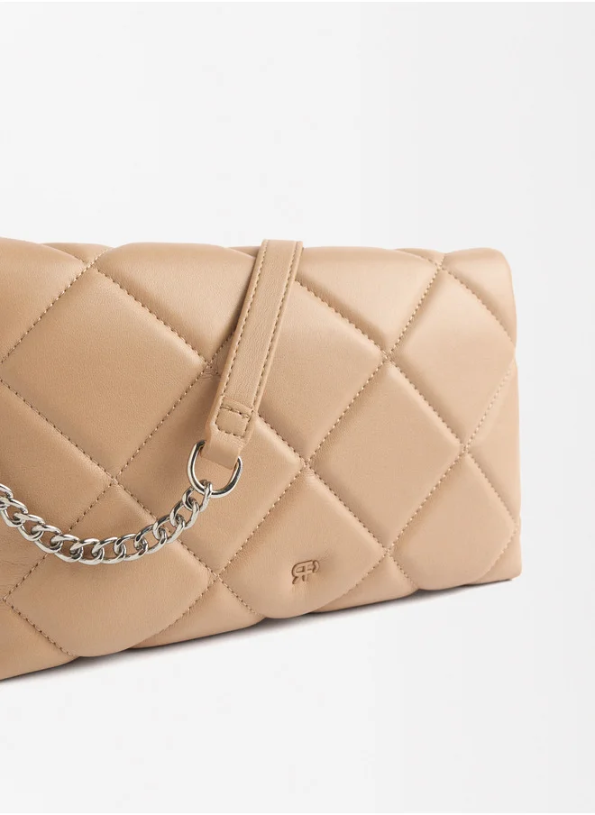 PARFOIS Quilted Crossbody Bag