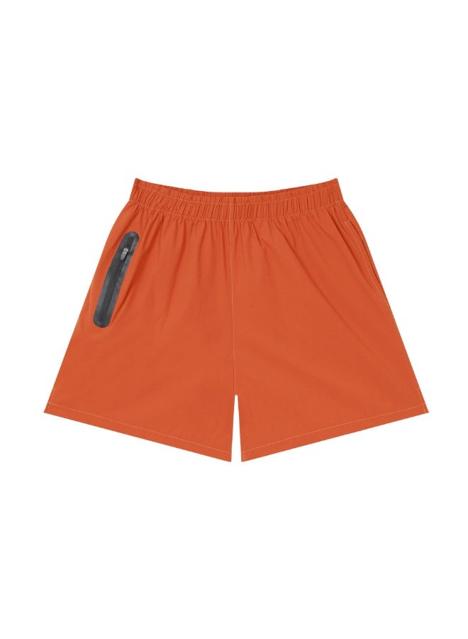 Men's Fitness Shorts Summer Woven Gym Sports Shorts Solid color Training Running Casual Quick-Drying Jogger Workout Short Pants - Image 1
