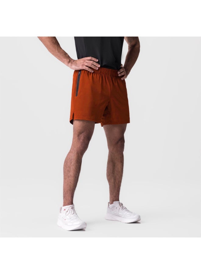 Men's Fitness Shorts Summer Woven Gym Sports Shorts Solid color Training Running Casual Quick-Drying Jogger Workout Short Pants - Image 2