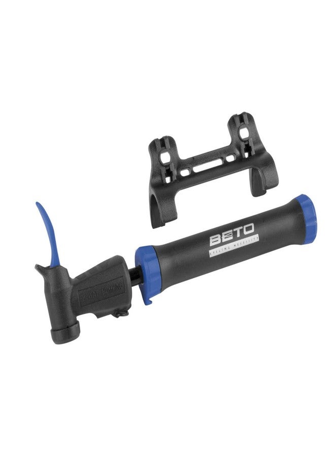 Beto Unisex Adult Double-Shot Mini Pump - Black, One Size - Image 1