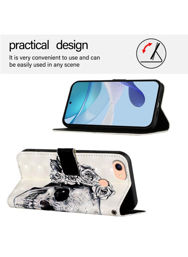 S-TOP Case For OPPO F17 / A73 2020 4G Global 3D Painting Horizontal Flip Leather Phone Case - Image 3