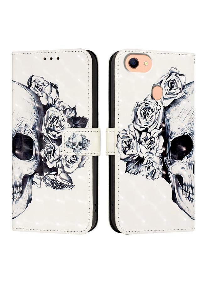 S-TOP Case For OPPO F17 / A73 2020 4G Global 3D Painting Horizontal Flip Leather Phone Case - Image 2