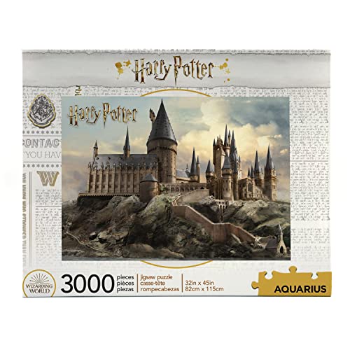 Aquarius Harry Potter Puzzle Hogwarts Castle (3000 Piece Jigsaw Puzzle) - Officially Licensed Harry Potter Merchandise & Collectibles - Glare Free - Precision Fit - 32x45in - Image 1