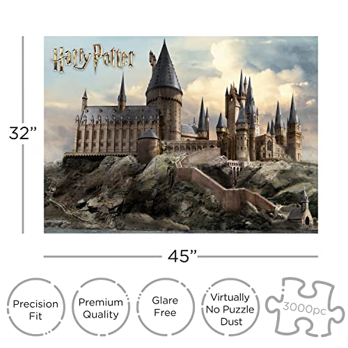 Aquarius Harry Potter Puzzle Hogwarts Castle (3000 Piece Jigsaw Puzzle) - Officially Licensed Harry Potter Merchandise & Collectibles - Glare Free - Precision Fit - 32x45in - Image 2