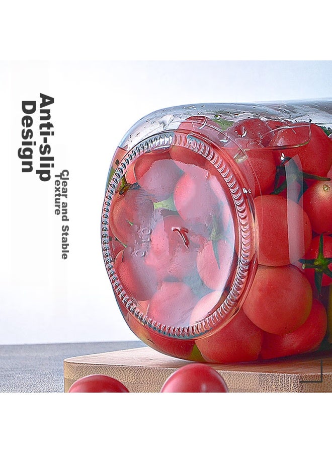 Scybe Glass Storage Jar, Airtight Container For Infusing Liquor, Pickling, Glass Jar, Glass Bottle, Sige 1500ml - Image 4