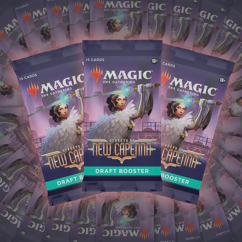 Magic the Gathering ماجيك: التجمع شوارع نيو كابينا صندوق دفعة معزز | 36 عبوة + 1 غطاء صندوق (541 بطاقة ماجيك) - Image 3