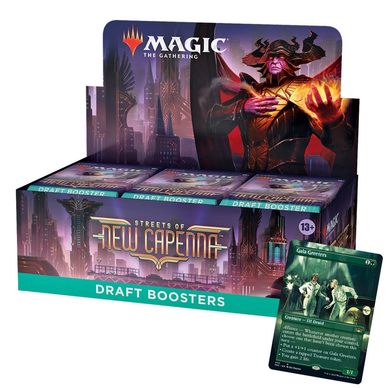 Magic the Gathering ماجيك: التجمع شوارع نيو كابينا صندوق دفعة معزز | 36 عبوة + 1 غطاء صندوق (541 بطاقة ماجيك) - Image 1