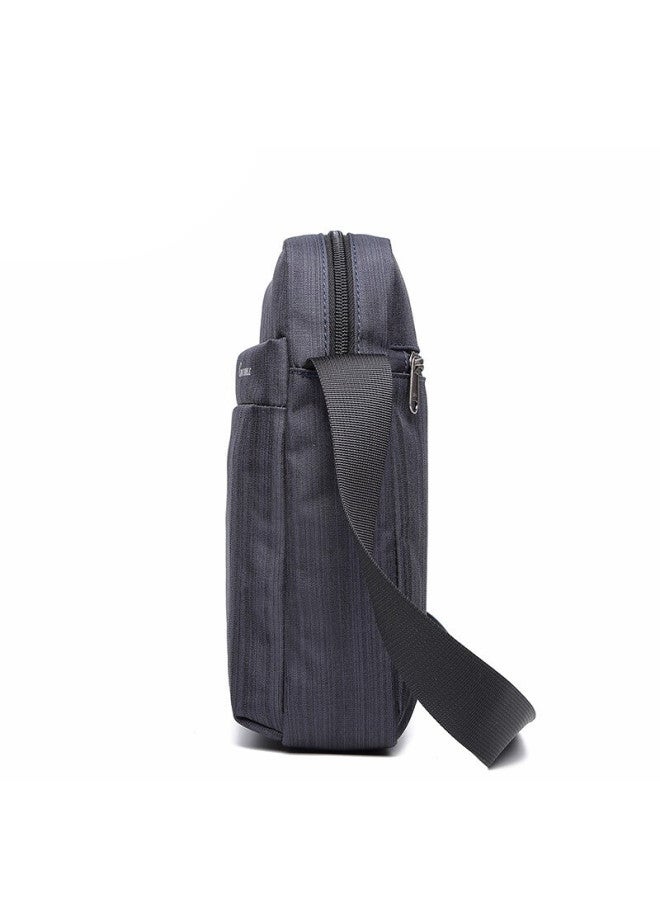 Crocodile New Year Gift Men's Fabric Bag, Sports Casual Shoulder Bag For Men, Simple Trendy Crossbody Vertical Bag, Royal Blue - Image 5
