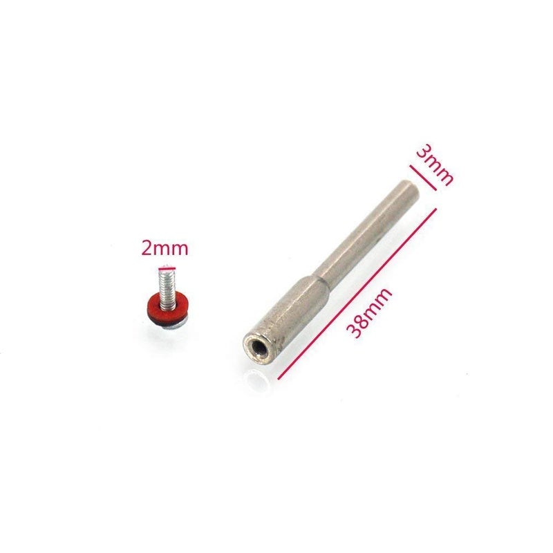 DIY Crafts DIY Crafts Design # No 2, Pack Of 11 Pcs, Pack of 11 Pcs Cut-Off Wheel Screw Mandrel 1/8” Shank Holder for Dremel and Compati (Design # No 2, Pack Of 11 Pcs)  - Image 2